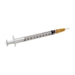 Strzykawka KDM 1ml 0,4x13mm insulinowa - 100 sztuk