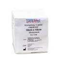 Kompresy gazowe niejałowe 13N-8W 10cm/10cm - 100 sztuk