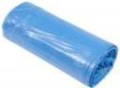 Mocne worki HDPE 60L w kolorze niebieskim (60x80cm) - 50 sztuk