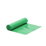 Worki LDPE w kolorze zielonym 120L (70x110cm) - 10 sztuk