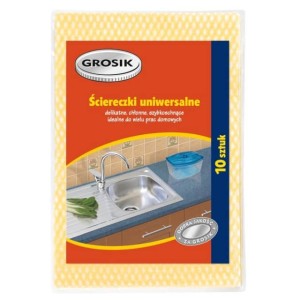 Ściereczki uniwersalne Grosik - 10 sztuk