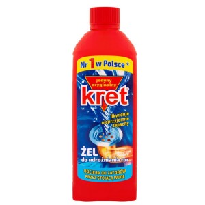 Kret żel do udrożniania rur - 500g