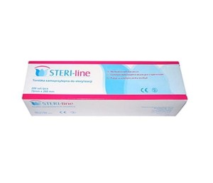 Torebki do sterylizacji  90x260 STERILINE - 200 sztuk