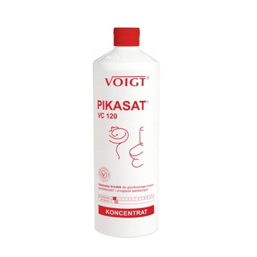 Pikasat VC-120 kwasowy środek do gruntownego mycia pomieszczeń i urządzeń sanitarnych - 1L