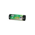 Worki LDPE 60L w kolorze czarnym (60x80cm) mocne - 10 sztuk
