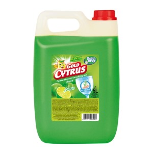 Płyn do naczyń 5L GOLD CYTRUS zapach cytryny GOLD DROP