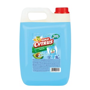 Płyn do naczyń 5L GOLD CYTRUS - balsam aloes+avocado GOLD DROP