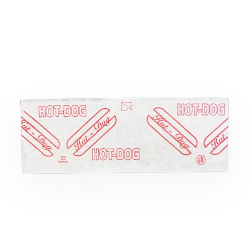 Papierowa torebka na hot-dogi 200mm x 80mm - 200 sztuk