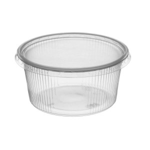 Pojemnik okrągły 250ml PP/O 100x50mm - 100 sztuk  (bez pokrywki)