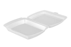 Menu-box pojemnik HP-4/1 w kolorze białym niedzielony - 125 sztuk