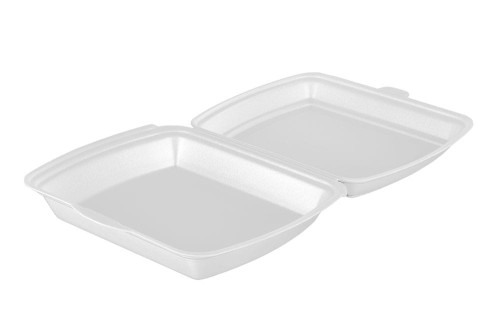 Menu-box pojemnik HP-4/1 w kolorze białym niedzielony - 125 sztuk