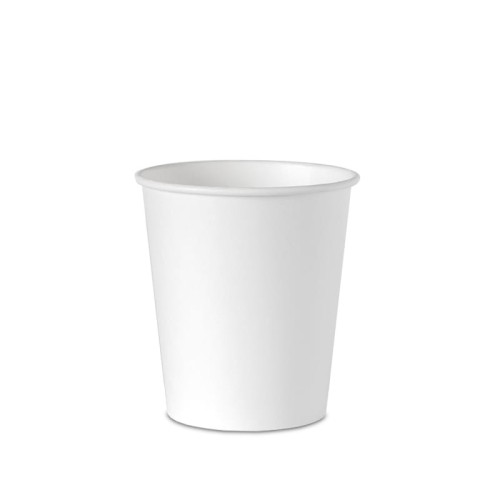 Papierowy kubek w kolorze białym 250ml - 100 sztuk