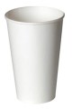 Papierowy kubek w kolorze białym 400ml - 50 sztuk