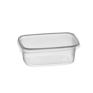 Pojemnik prostokątny PP-503 200ml biały PP/P - 100 sztuk (bez pokrywki)