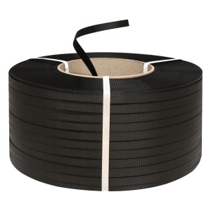 Taśma spinająca PP w kolorze czarnym 12x0,80/2000mb