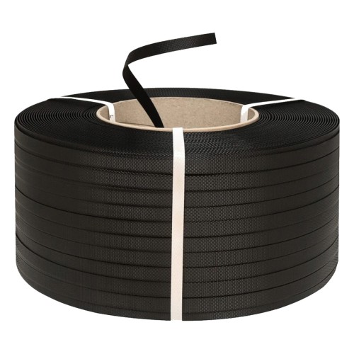 Taśma spinająca PP w kolorze czarnym 12x0,80/2000mb