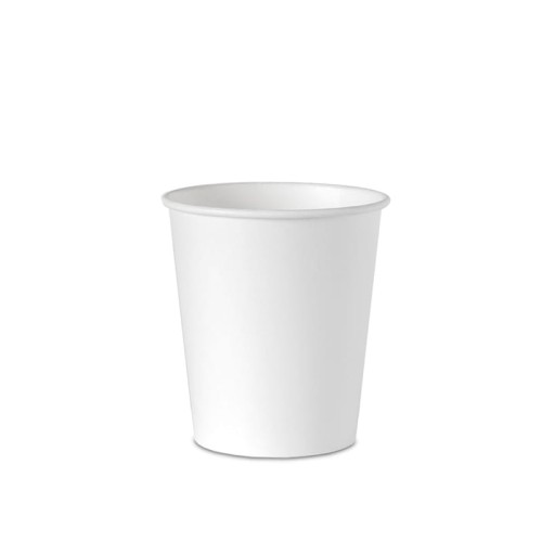 Papierowy kubek w kolorze białym 180ml - 100 sztuk