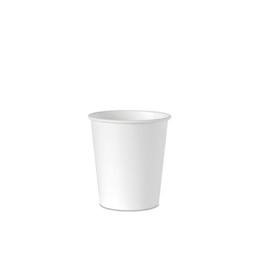 Kubek papierowy w kolorze białym 100ml - 100 sztuk