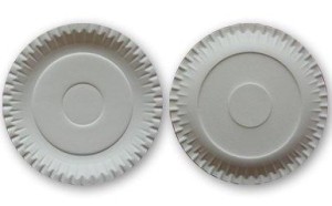 TALERZ PAPIER BIAŁY 23cm/100szt. POL
