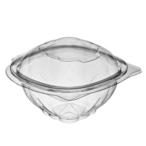 Pojemnik MX-0250PE PET 120x120x75mm 250ml - 50 sztuk