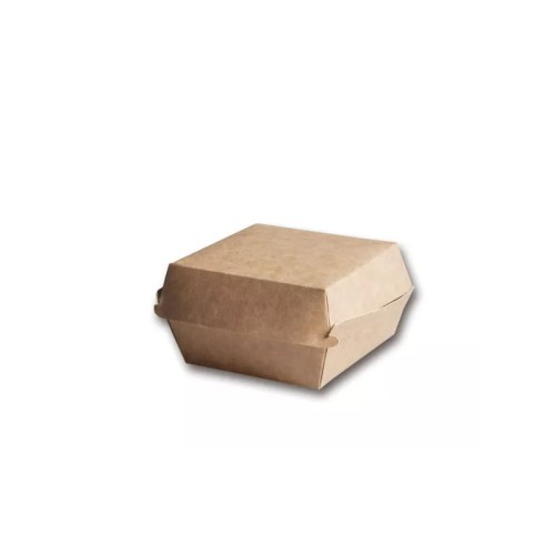 Opakowanie na Hamburgery 115x115x70mm w kolorze brązowym - 200 sztuk
