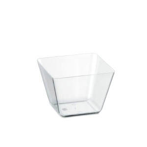 Finger Food pojemnik Space 90ml transparentny PS - 24 sztuki