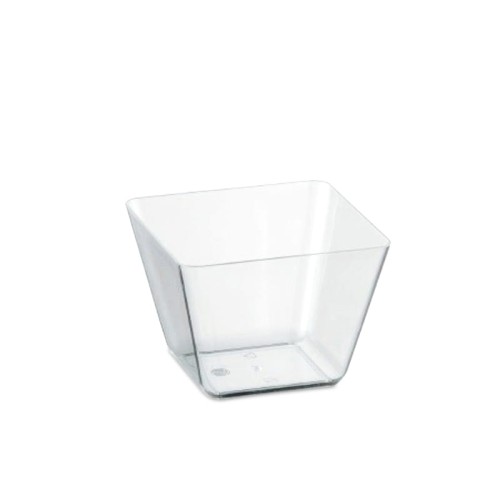 Finger Food pojemnik Space 90ml transparentny PS - 24 sztuki
