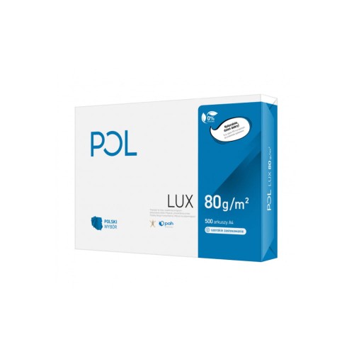 Papier do drukarki i ksero biały POLLUX A4 80g - 500 arkuszy
