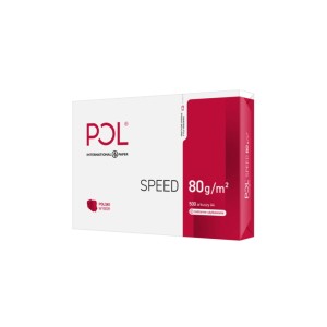 Papier do drukarki i ksero biały POLSPEED A4 80g - 500 arkuszy