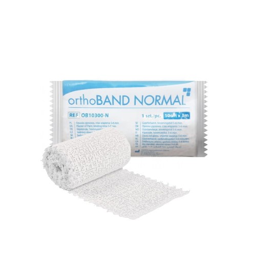 Opaska gipsowa 10cmx3m 6min Ortho Band Normal
