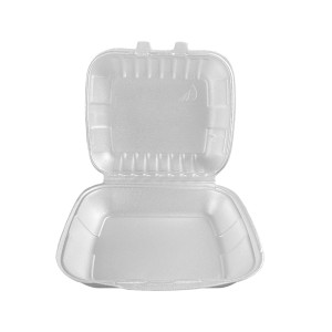 Pojemnik niedzielony menu-box EPS HP 4/0 w kolorze białym - 160 sztuk
