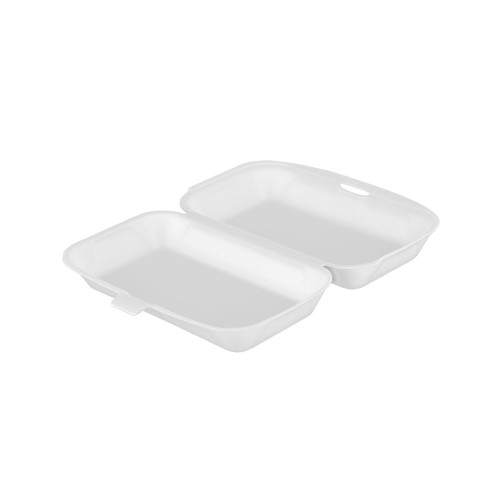 Pojemnik menu-box EPS HP3 1/2 obiadu w kolorze białym - 140 sztuk