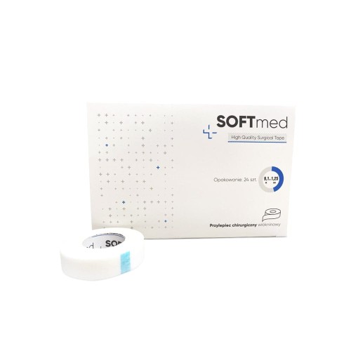 Przylepiec włókninowy SOFTMED 1,25cm x 9,1m