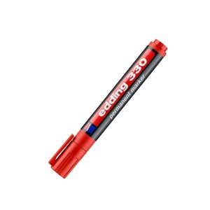 Marker permanentny Edding 330 kolor czerwony
