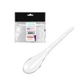 Łyżeczka mini finger food 10cm transparentna PS - 100 sztuk