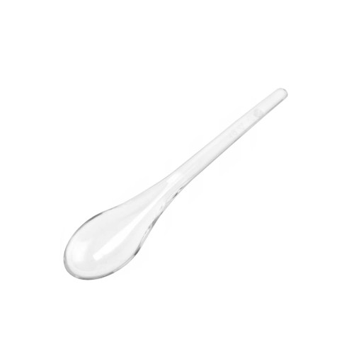Łyżeczka mini finger food 10cm transparentna PS - 100 sztuk