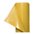 Worki LDPE w żółtym kolorze 120L (70x110cm) - 10 sztuk