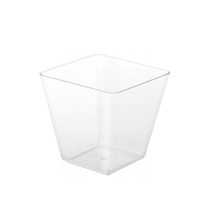 Finger Food pojemnik Space 120ml transparentny PS - 24 sztuki