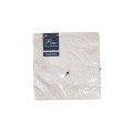 Serwetka składana 3W 33x33cm Classic Silver - 20 sztuk