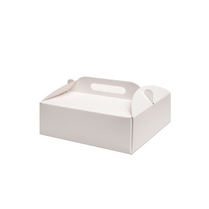 Papierowe pudełko na tort średnio 26x26x11cm - 25 sztuk