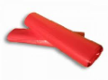 Mocne worki HDPE 35L w kolorze czerwonym (50x60cm) - 50 sztuk