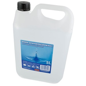 Woda demineralizowana (dejonizowana) - 5L 
